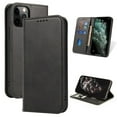 thumbnail image 1 of Leather Wallet iPhone 13 Pro Case (Black) Magnetic Folio Card Slot Holder Flip Kickstand Shockproof Cover, 1 of 5