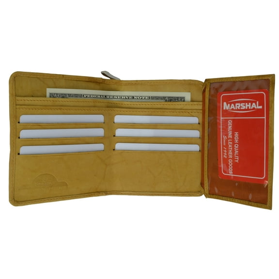 Leather Wallets For Women - Trifold Womens Wallet With Coin Purse