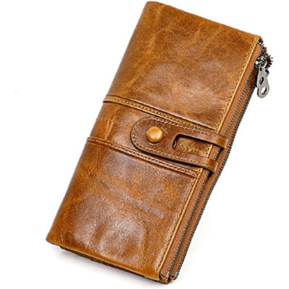 Leather Wallets For Women Western Bifold Check Book Holder Women's Wallets, Card Cases & Money Organizers Large (green)