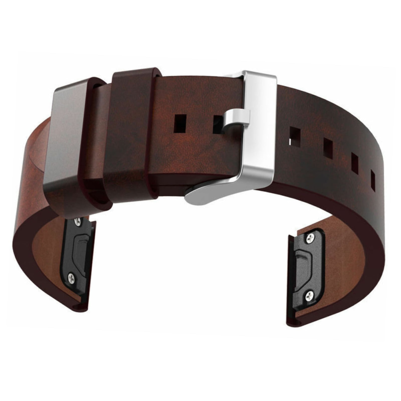 Leather Watch Bracelet Band Strap For Garmin Fenix Forerunner