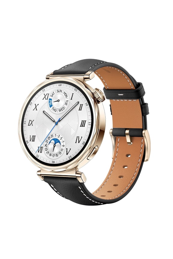 Leather Watch Strap 18mm Width Classic Design Fits Multiple Wrist Sizes Comfort Fit Stylish Replacement Band