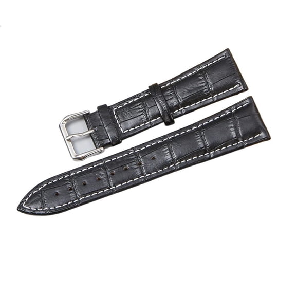 Leather Watchbands Bamboo Pattern Straps Replace Watch Accessories Wristwatch Band 16 18 20 22 24mm