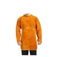 thumbnail image 1 of Leather Welder Sleeve Welding Apron Men And Women, Adjustable Apron High Temperature Resistant Apron Workwear ,Easy to Use, 1 of 8