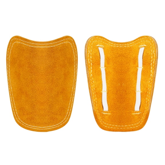 Comfortable Leather Welding Boot Covers Offering Flame & Splashes Protective Sleeve Suitable for Various Workplaces 2pcs
