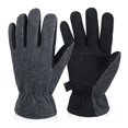 thumbnail image 1 of Leather Winter Thermal Warm Protective Motorcycle Gloves Windproof Glove ,Flexible and Comfortable, 1 of 7
