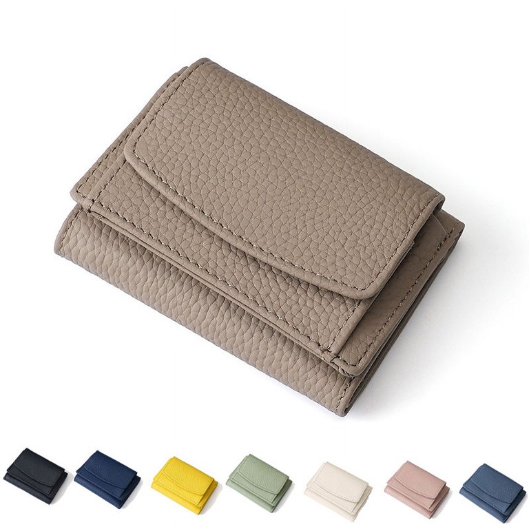 Small Leather or Fabric Wallet, RFID Protection