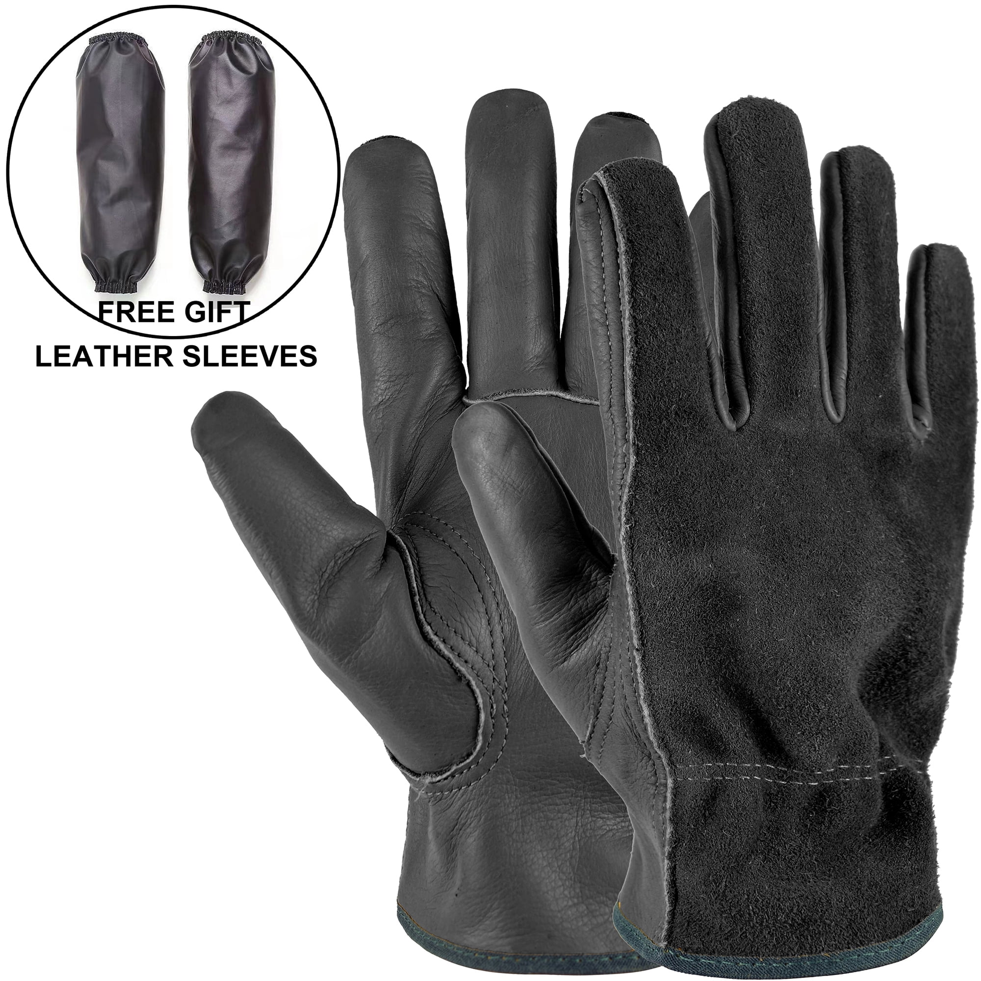 Mike Holmes Work Gloves HANDLANDY Men Leather Gardening Gloves