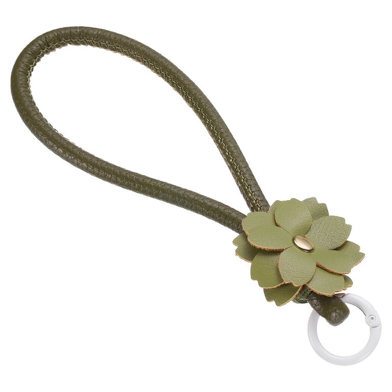 Keychain Wristlet Green