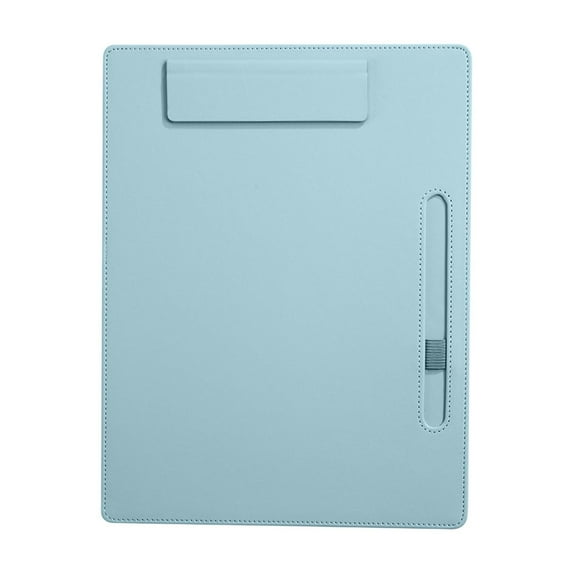 Leather Writing File Folder Board, Multifunctional Notepad and Document Holder with Magnetic Closure for Business, Office Signatures and Menu Presentation