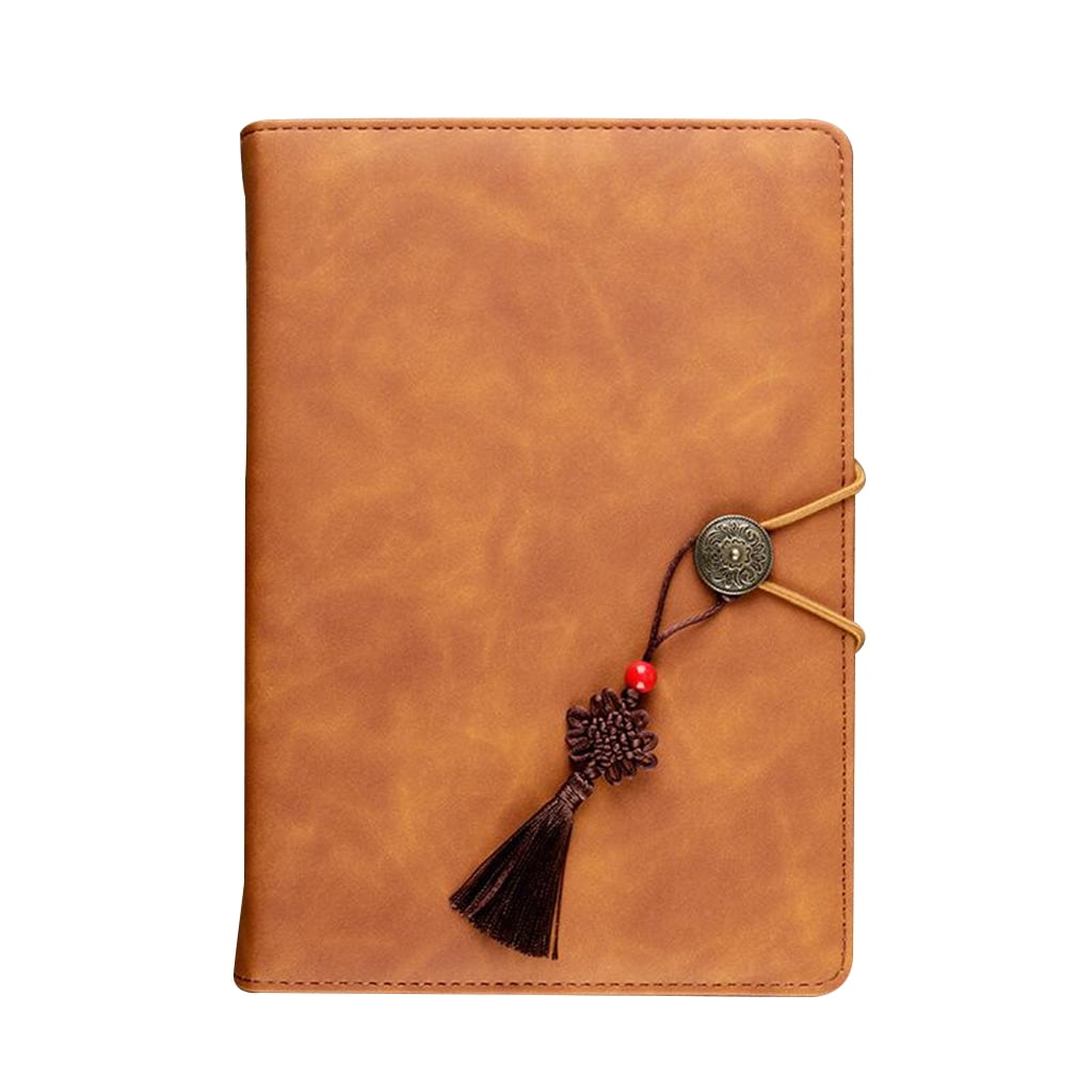 Leather Writing Journal Notebook Classic for Key Bound Retro Vintage Office Notebook Diary Sketchbook Gifts Travel Journ