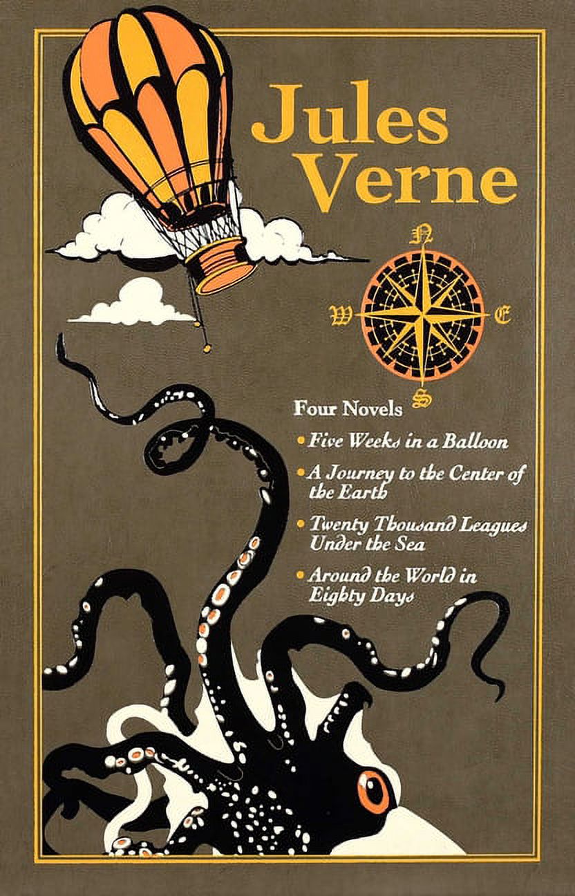 Leather-Bound Classics Jules Verne, (Hardcover)