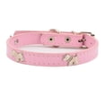 thumbnail image 1 of Leather dog collar, high quality soft smooth thick leather collar, suitable for large size, 1 of 5