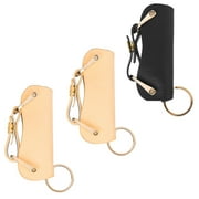 Leather key holder - a key manager that can accommodate up to 10 male and female keys