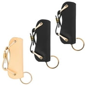 Leather key holder - a key manager that can accommodate up to 16 male and female keys