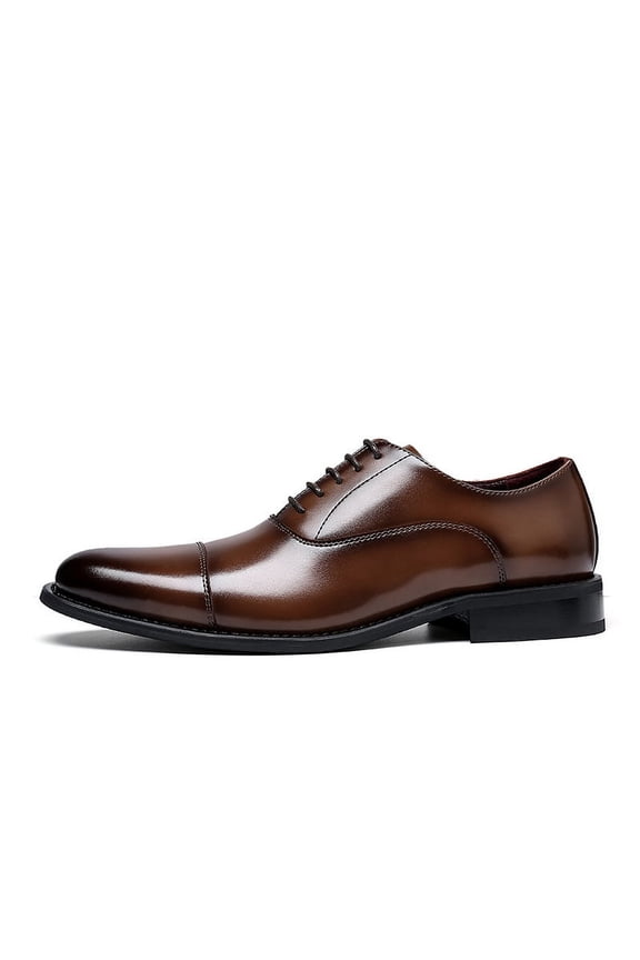 Leather shoes men's business shoes men's leather shoes with raised inner height leather shoes Megngio