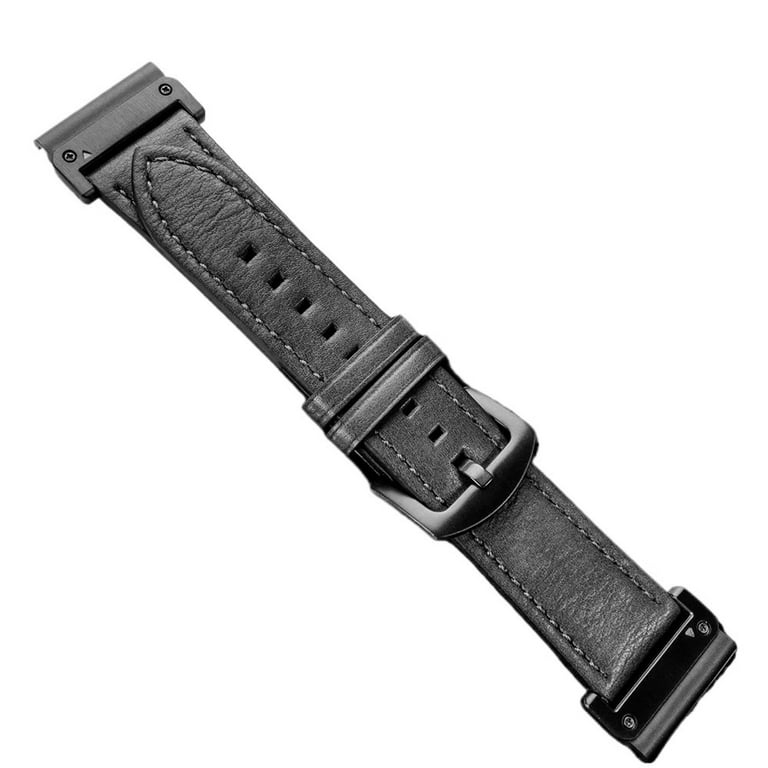 Leather Strap Garmin Fenix 5s Plus Watch Bands Leather Strap For Garmin  Watch Fenix 6x 7x Pro 5x Plus 22