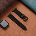 thumbnail image 1 of Leather strap fit  For Apple watch 9 10 band 46mm 44mm 45mm 49mm 41mm 42mm Accessorie correa bracelet iWatch series 5 6 SE 7 8 ultra, 1 of 3