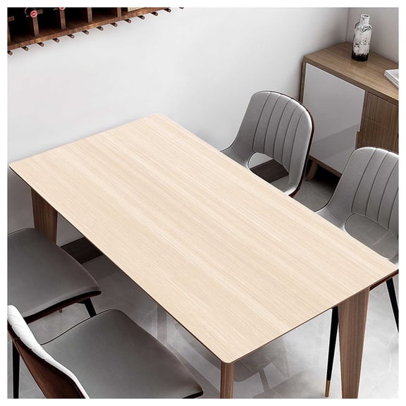 Leather tablecloth, waterproof, oil-resistant coffee table mat, rectangular tablecloth, desk pad table protector, outdoor garden weatherproof tablecloth