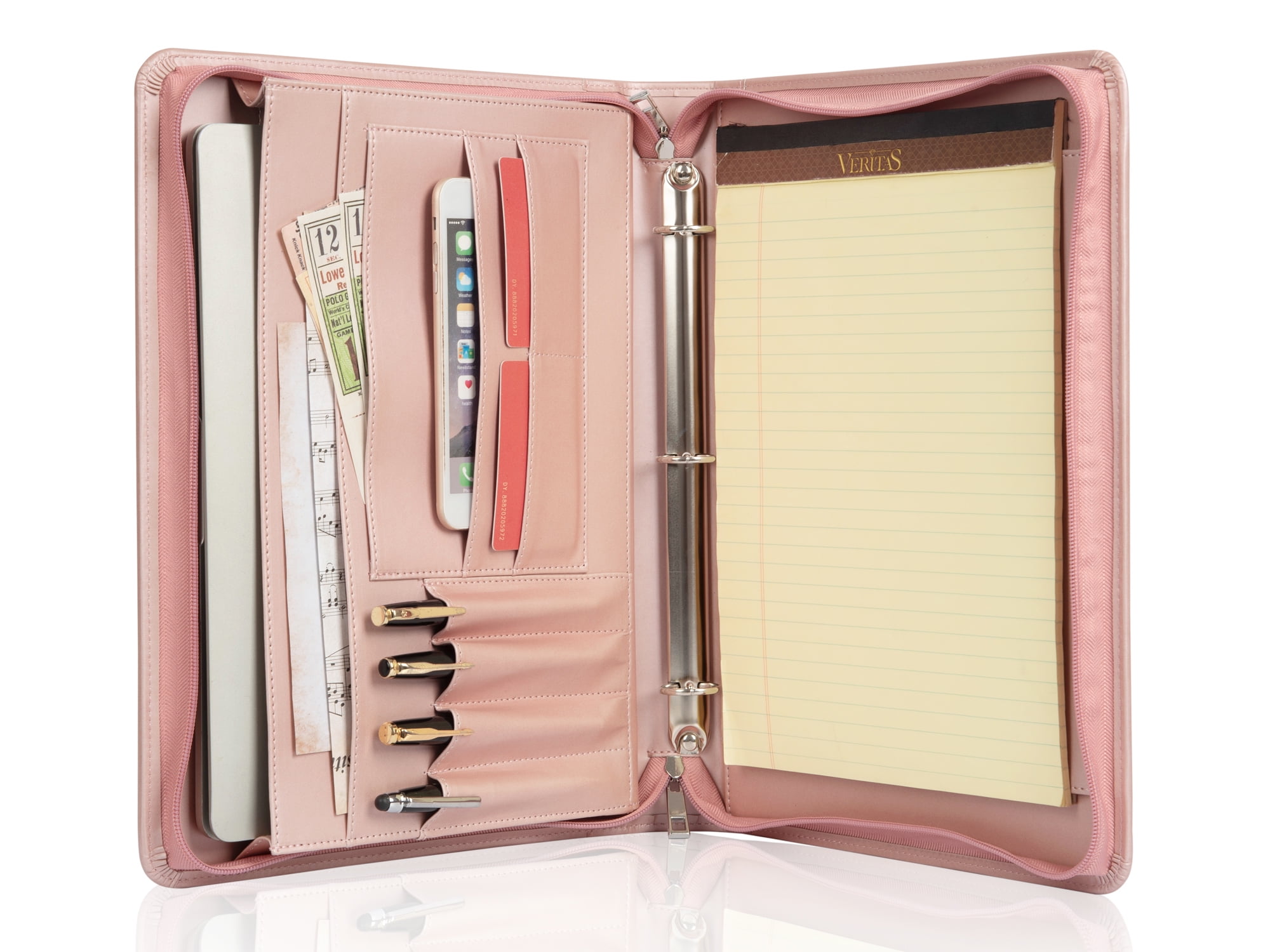 4-Ring Binder Padfolio with Expanded Document Bag, Business and Interv –  epadfolios