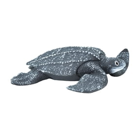 Safari Ltd. Leatherback Sea Turtle Figurine - Lifelike 4.25" Model Figure - Educational Toy for Boys, Girls, and Kids Ages 3+