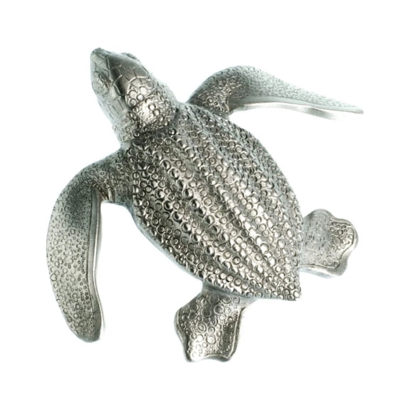 Leatherback Turtle Pin, Hatchling Sea Life Lead Free Pewter Pin