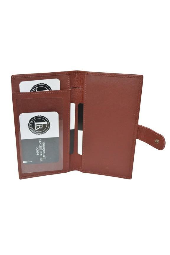 Checkbook Cover With Snap Closure