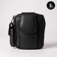 thumbnail image 1 of Leatherboss Cigarette Case Belt Pouch with Cell phone and Lighter Pocket Genuine Leather, 1 of 9