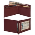 thumbnail image 1 of Leatherboss Designer Front Pocket Minimalist Wallet for Men and Women, Brown, 1 of 7