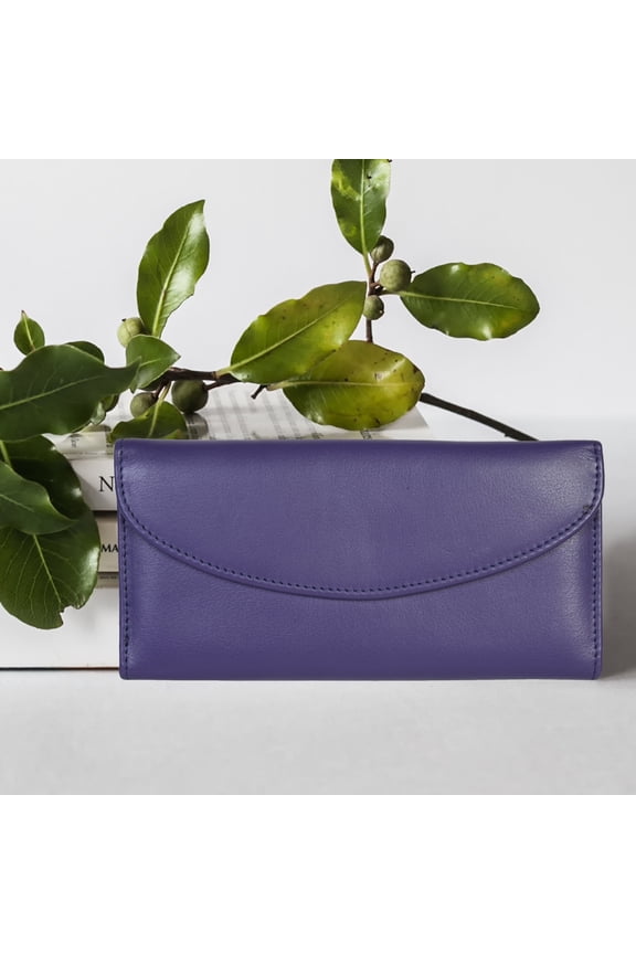 Genuine Leather Clutch Party All in One Debit Credit Card Holder Wallet for women, Mother's Day Special