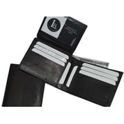 Leatherboss Genuine Leather Mens Stylish Wallet with 8 Credit Card Slots