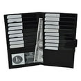 thumbnail image 1 of Leatherboss RFID Blocking Premium Genuine Leather Bifold Credit Card Holder with Snap Closure, 1 of 6