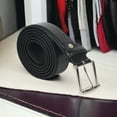 thumbnail image 1 of Leatherboss genuine Leather Jeans Belt for Big and Tall Men, 1 of 7