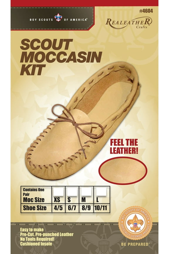 Leathercraft Kit Scout Moccasin - Size 6/7