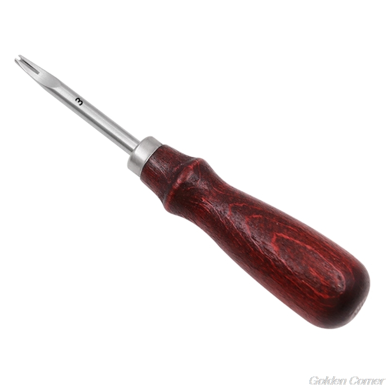 Leathercraft Lock Stitch Sewing Awl Thread Kit Needles Stitch Leather