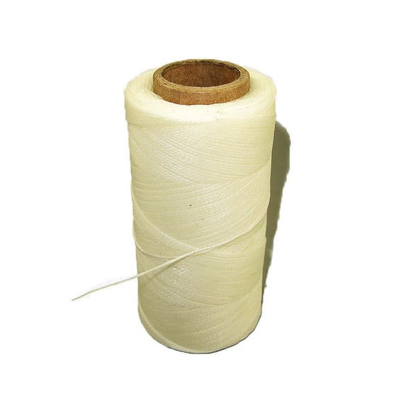 Leathercraft Sewing Awl Thread 4 Ounce Spools - White
