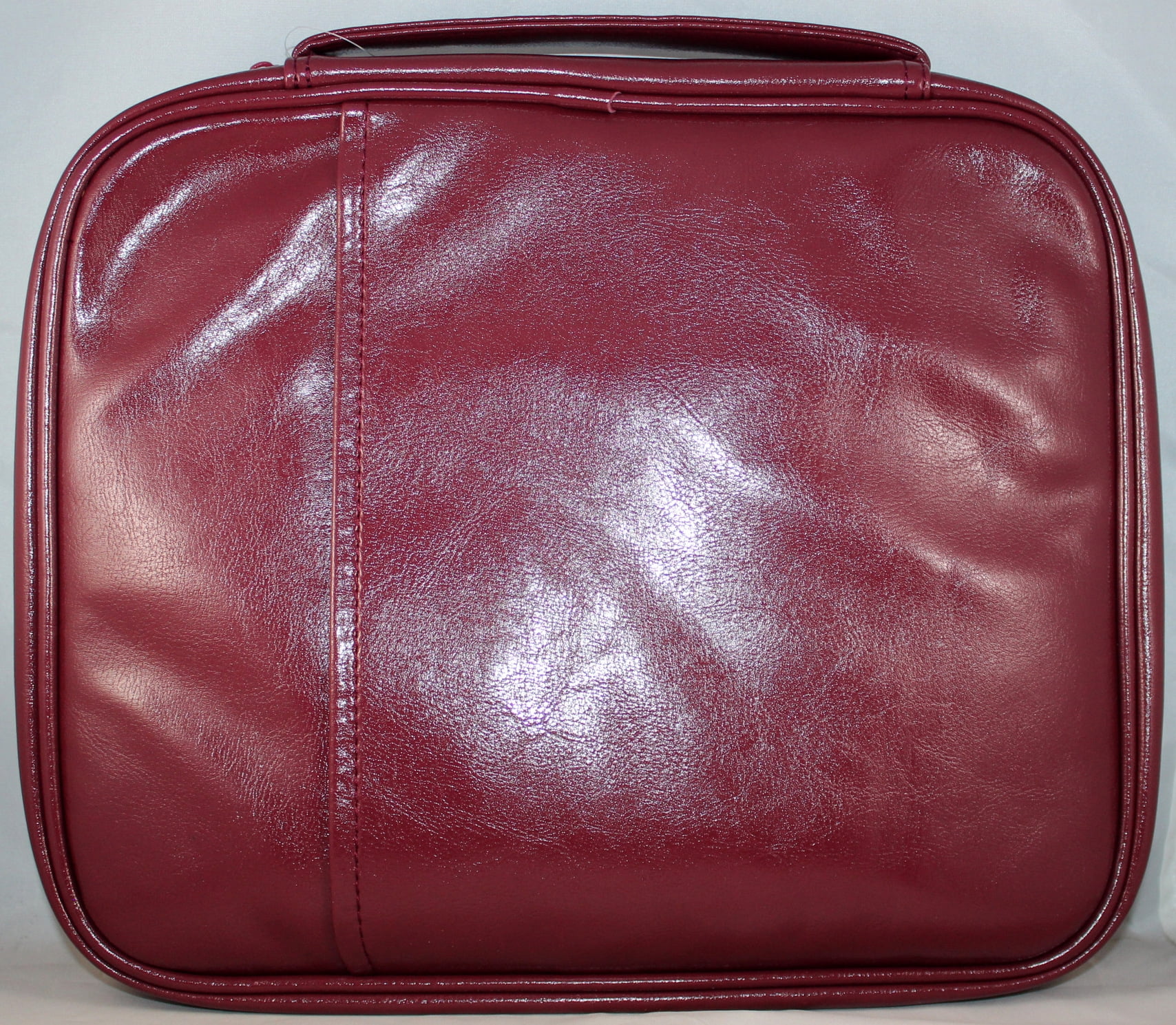 Leatherette Bible Cover, BurgundyXxl (Dake Size)