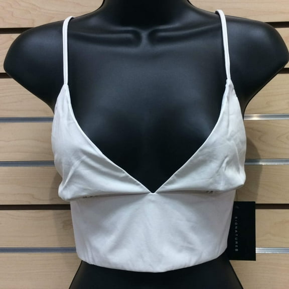 Leatherette Bra Top