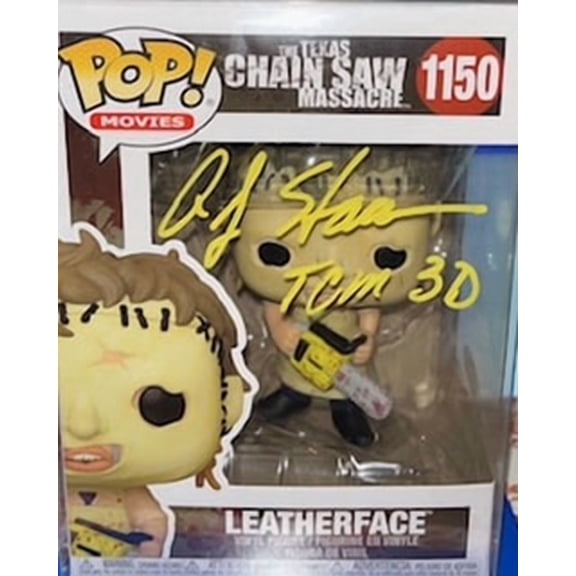 Leatherface The Texas Chain Saw Massacre 1150 Signed Vinyl Figure