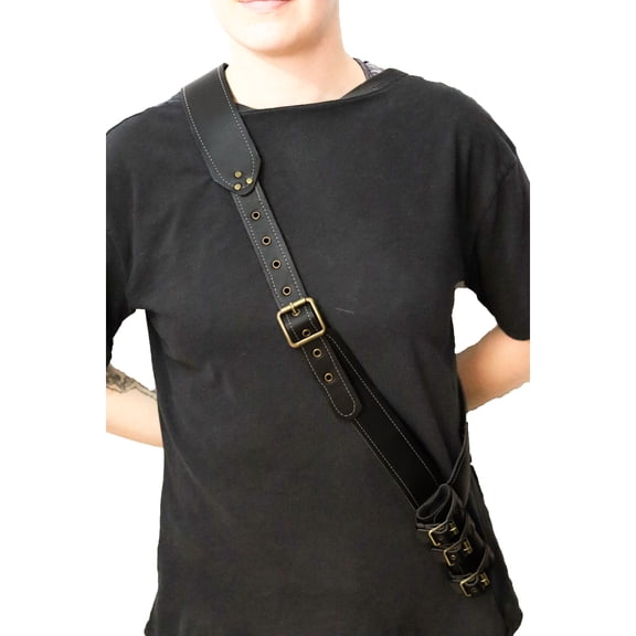 Leatherlike Gladiator Sword Sheath Costume Accessory