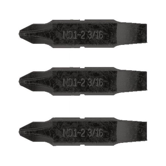 Leatherman #1 & #2 Phillips Screwdriver Bits - for Multi-Tools with Interchangeable Bit Holder, Includes 4,76 mm Flat Screwdriver Bits