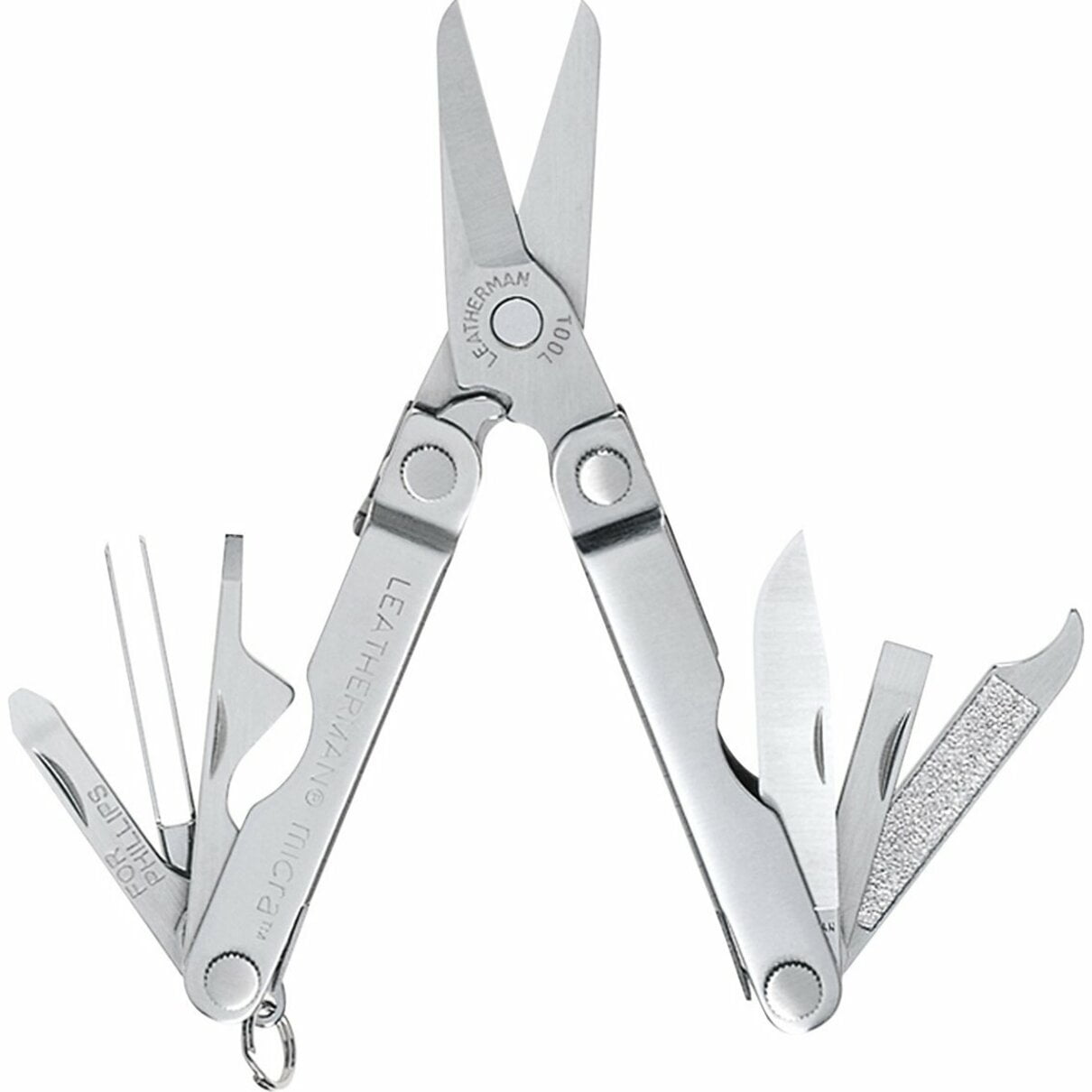 NEIGHBORHOOD LEATHERMAN MICRA マルチツール LEATHERMAN, Micra Keychain Multitool with Spring-Action