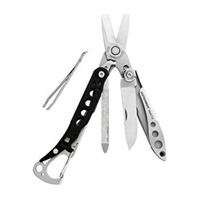 Leatherman, Style CS Keychain Multitool with Spring-Action Scissors and Grooming Tools, Stainless Steel