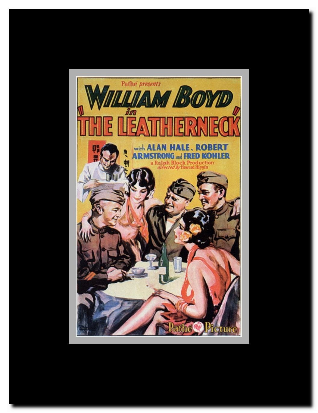 Leatherneck The Framed Movie Poster