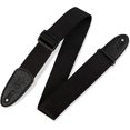 Leathers 2" Softhand Polypropylene Guitar Strap with Leather Ends and
