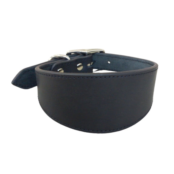 Leathers Dogs Collar Soft Padded Collar for Whippets Salukis Sighthounds Dogs Adjustable Collar Large Breeds Dogs Supply
