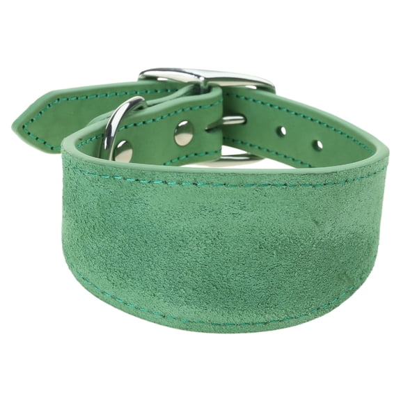Leathers Dogs Collar Soft Padded Collar for Whippets Salukis Sighthounds Dogs Adjustable Collar Large Breeds Dogs Supply