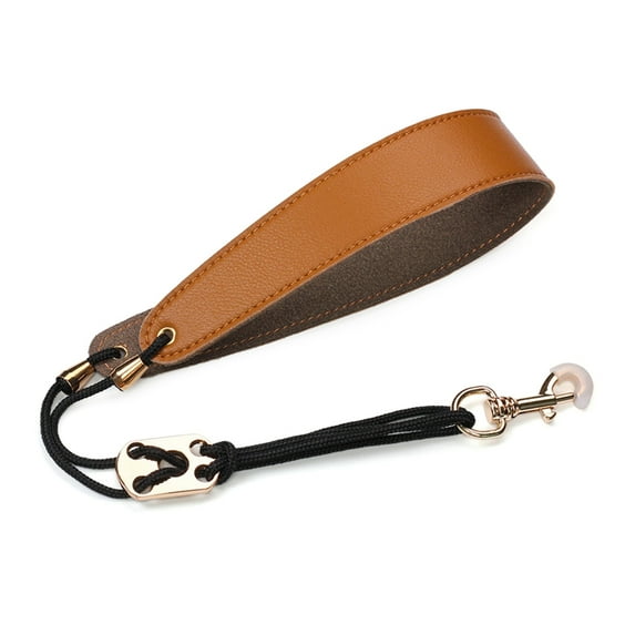 Leathers Padded Alto Soprano Saxophone Adjustable Sax Neck Strap with Snap Hook