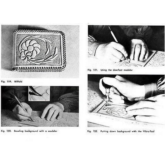 Leatherwork Leather Tooling Patterns Carving Tool How To Book Punch Stamp Buckle