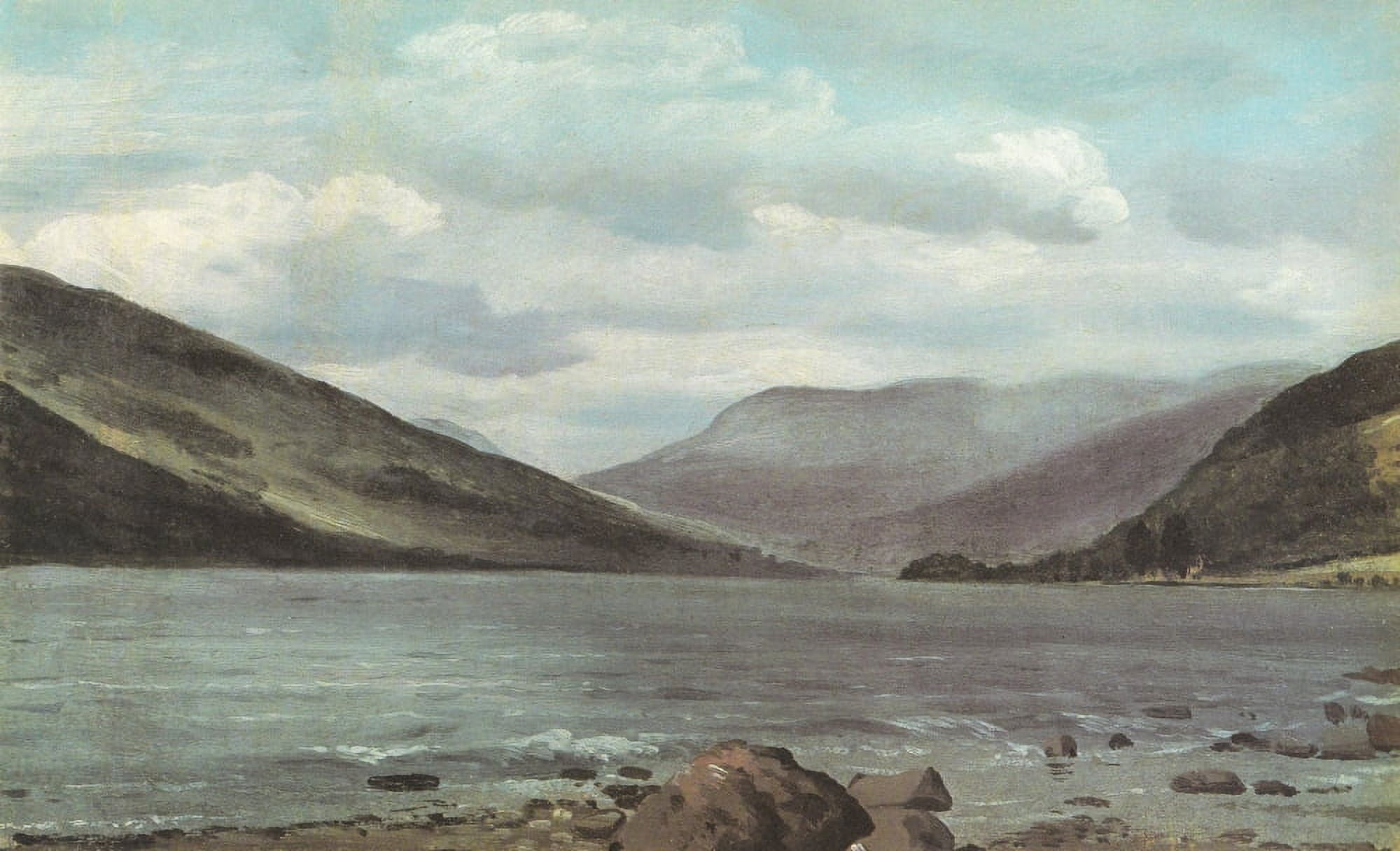Leathes Water 1806 Canvas Art - John Constable (24 x 36)