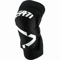 Leatt 3DF 5.0 Mini Knee Guards, Youth, White/Black, Mini, Pair